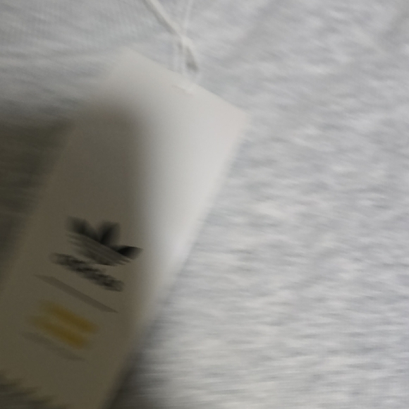 Adidas Men's Light Gray Crewneck Sweater - Picture 4 of 9